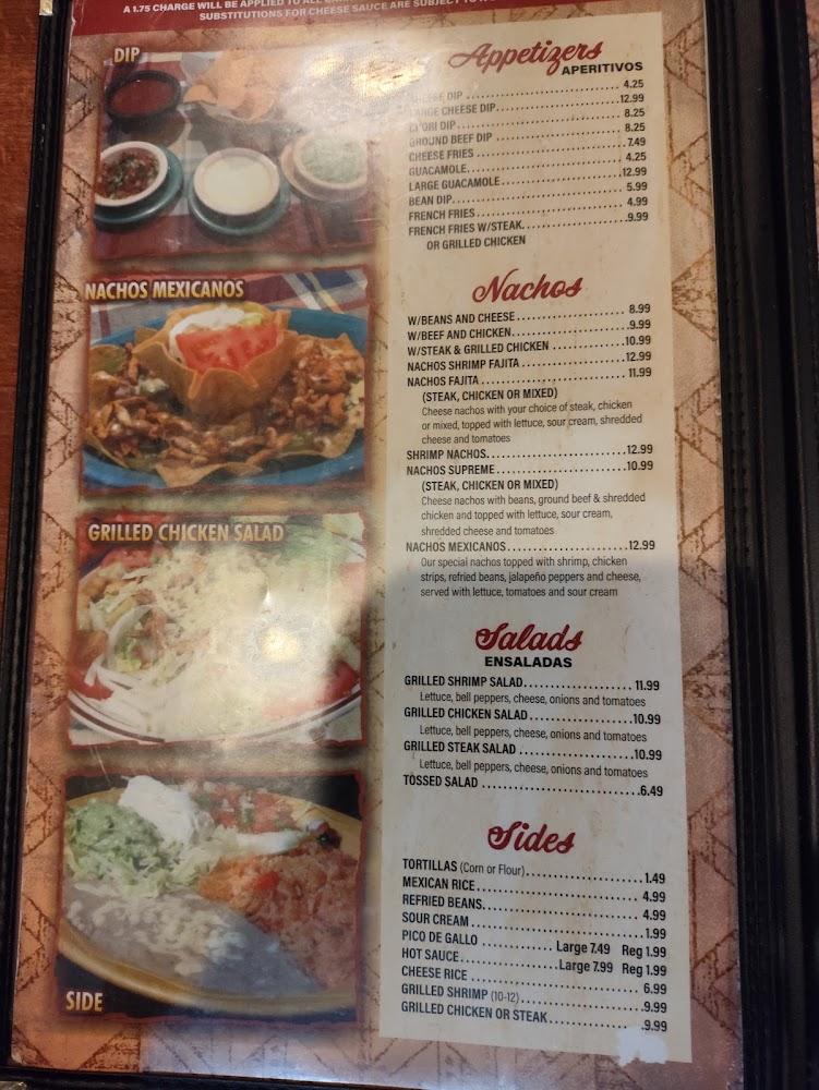 Casa Grande Mexican Restaurant Menu image 4